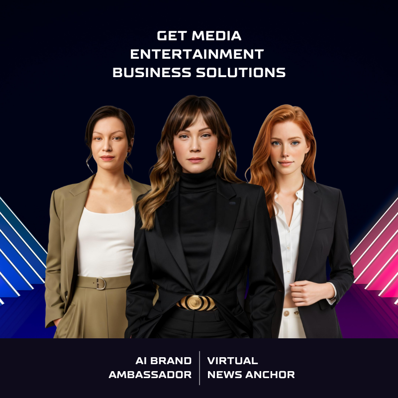 Virtual News Anchor - AI Brand Ambassador Virtual News Anchor